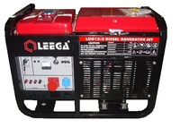 Дизельный генератор Leega/Амперос  LDG12 E 3 фазы с автозапуском(авр)