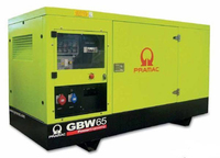 Дизельный генератор Pramac  GSW 65 P в кожухе с автозапуском(авр)