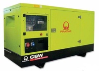 Дизельный генератор Pramac  GSW 80 P в кожухе