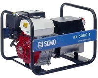 Бензиновый генератор SDMO  HX 5000 TC (HX 5000 TS)