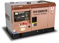 Дизельный генератор Toyo  TKV-7.5SBS с авр
