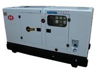Дизельный генератор Амперос  AD 100-T400 в шумозащитном кожухе 